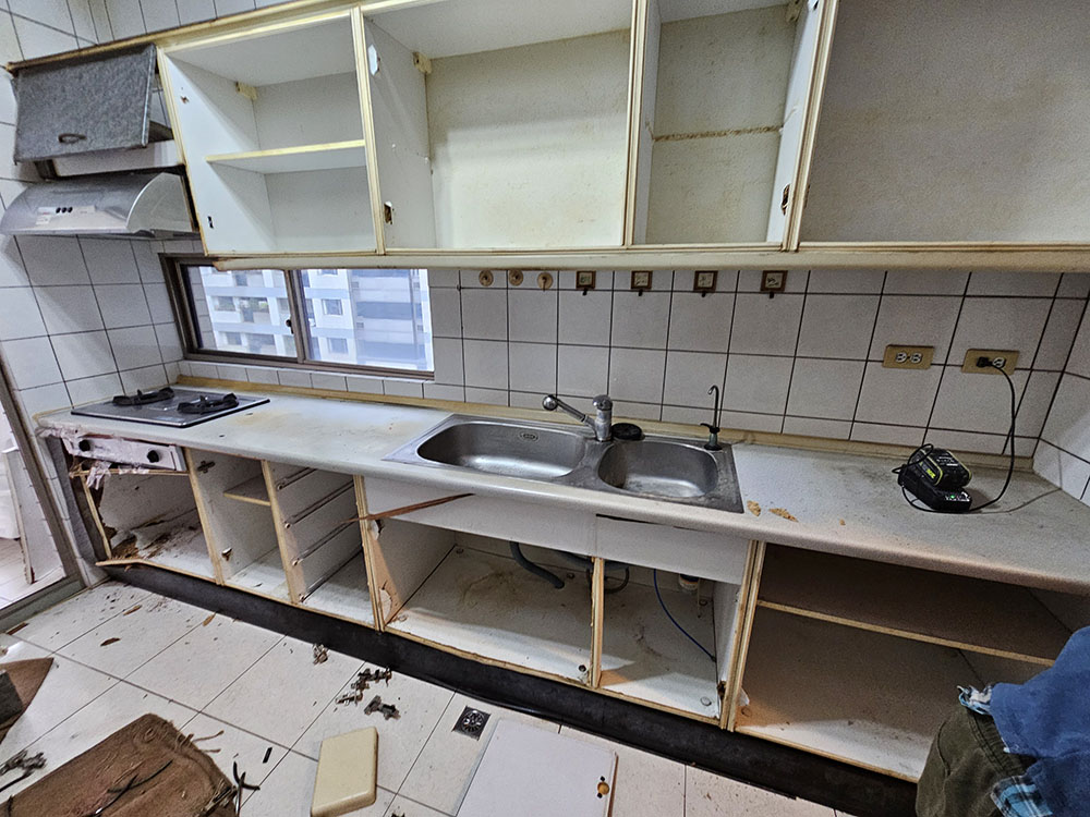 施工前│拆除舊結構