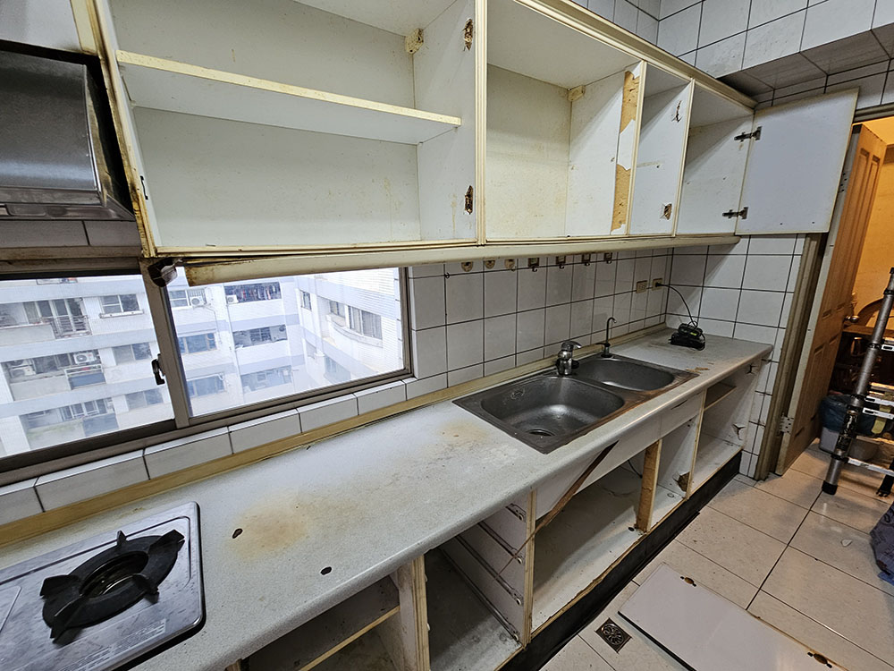 施工前│拆除舊結構