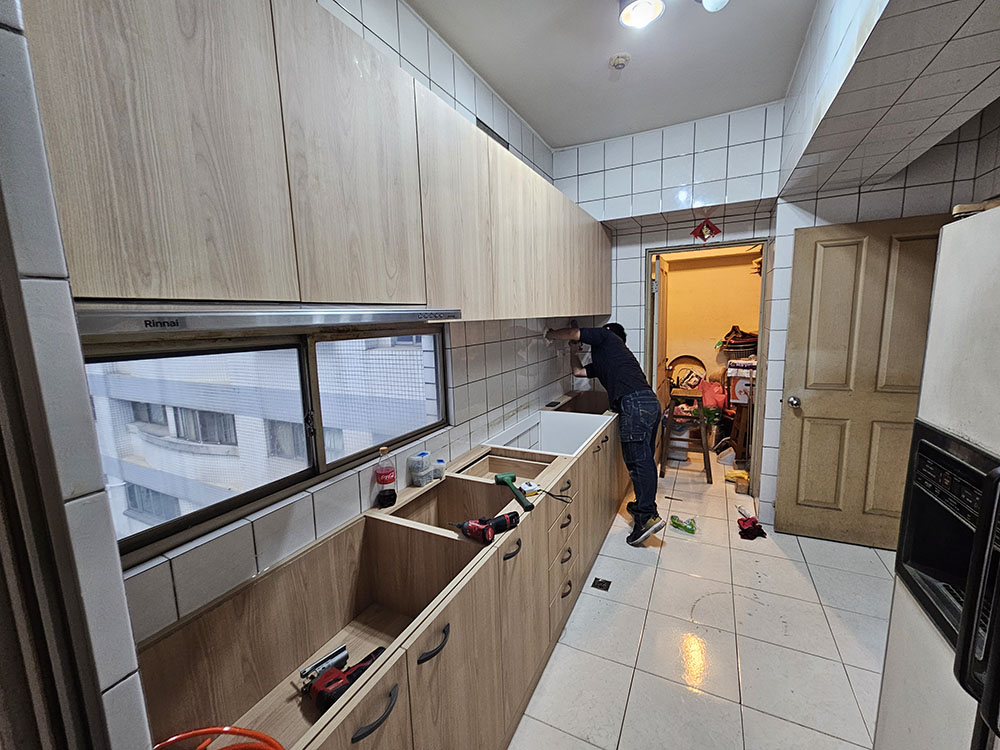 施工後│嶄新現代化風格設備