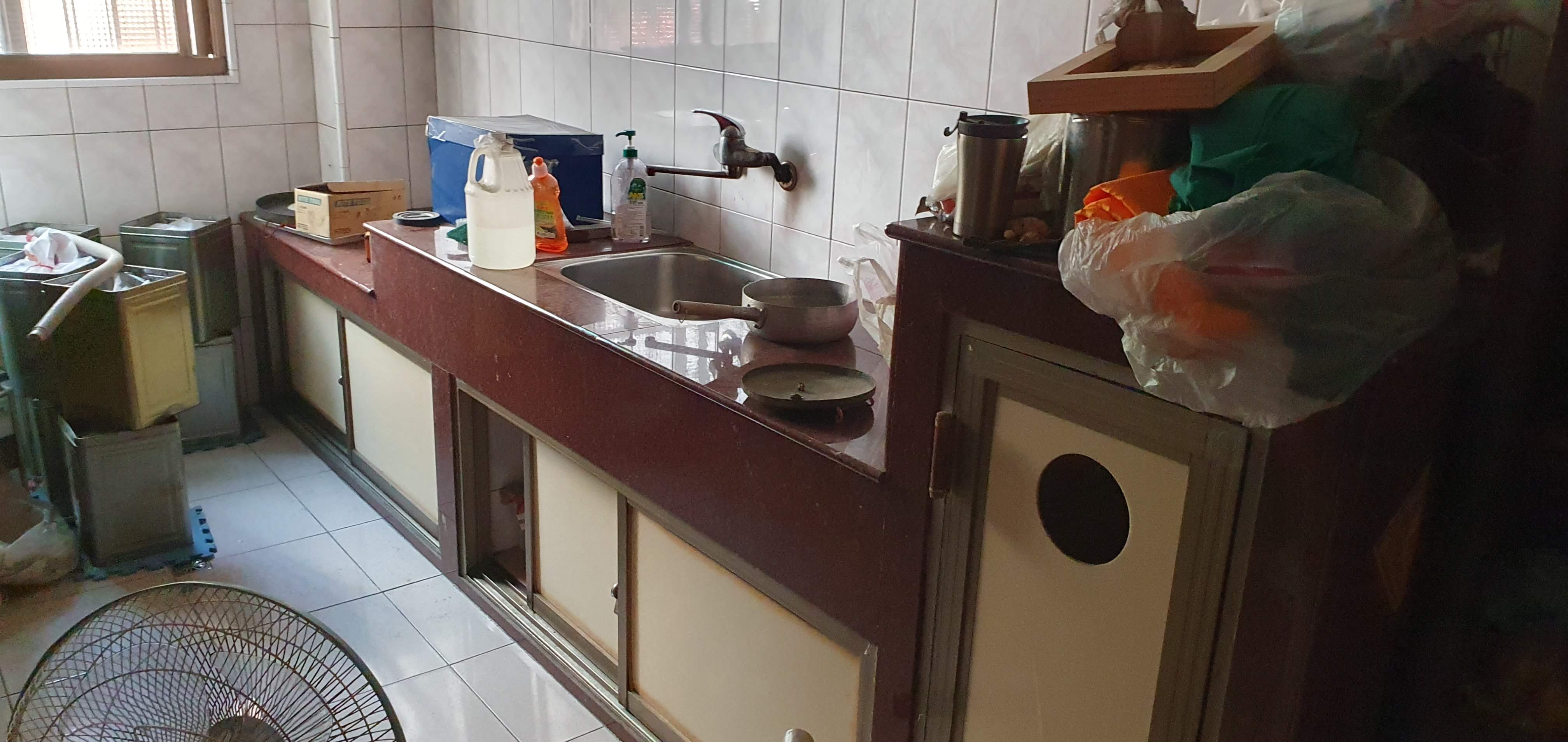 施工前│空間不足，設施老舊